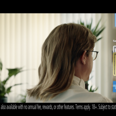 Dentist with a mullet embodies American Express Business Card benefits