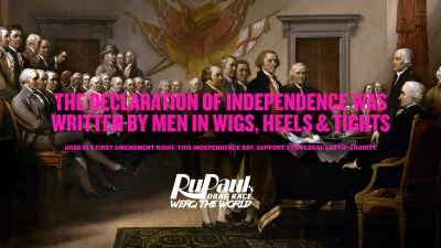 Up Next: Drag is a first amendment right: Support LGBTQ+ freedom of expression on Independence Day