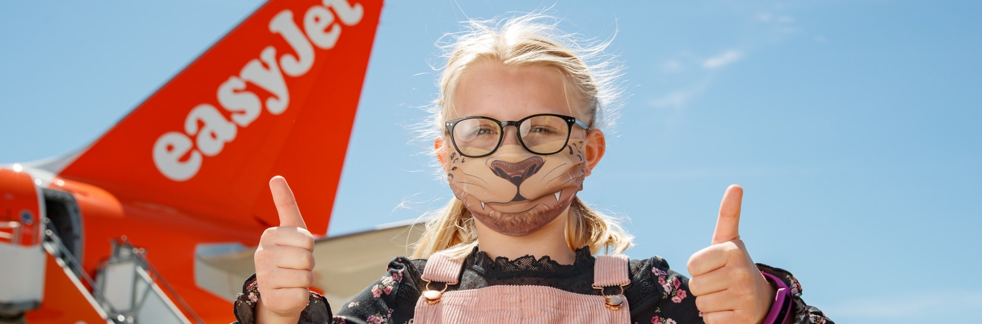 ‘Comic book’ face masks for kids under six on easyJet flights