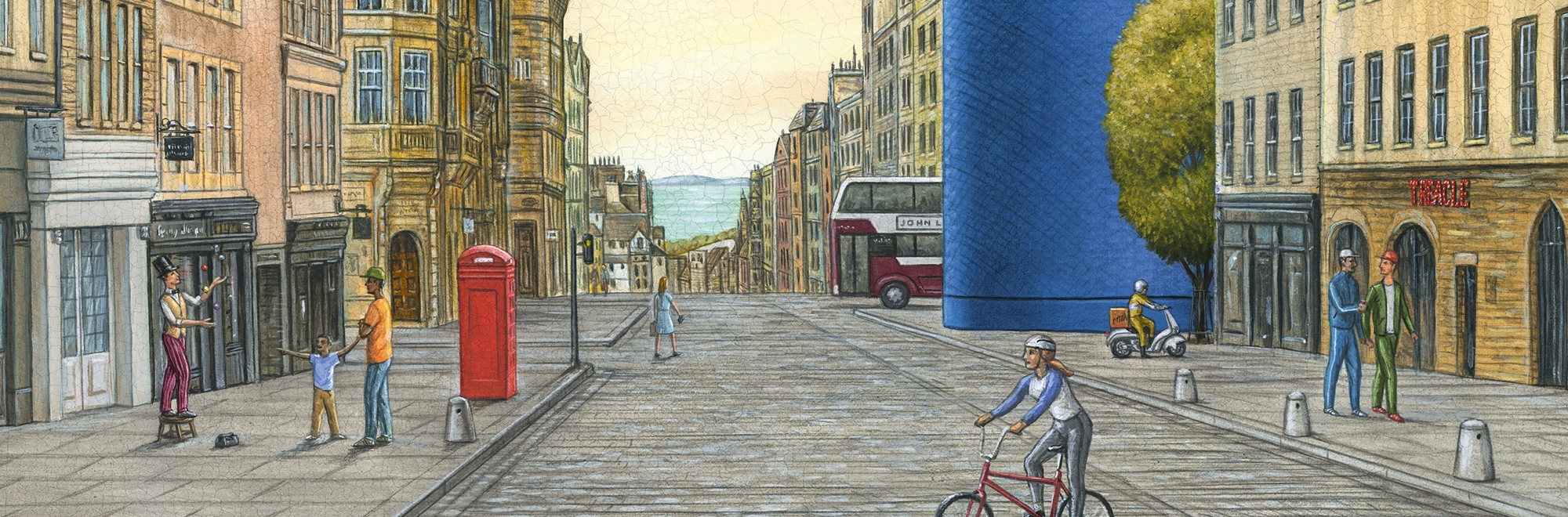 Edinburgh's landmarks are reimagined with products from John Lewis in new poster campaign