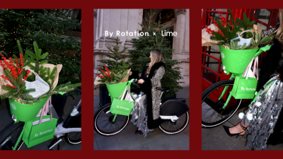 Up Next: Fashion rental app By Rotation and Lime bikes have joined forces for an eco-conscious Christmas
