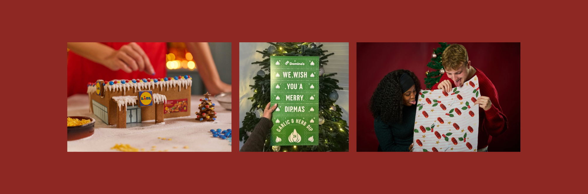 Festive food: from a Lidl gingerbread house to lickable pig wrapping paper