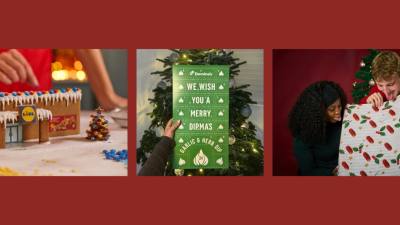 Up Next: Festive food: from a Lidl gingerbread house to lickable pig wrapping paper