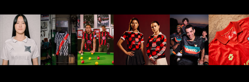 Football kit design is a whole new ball game
