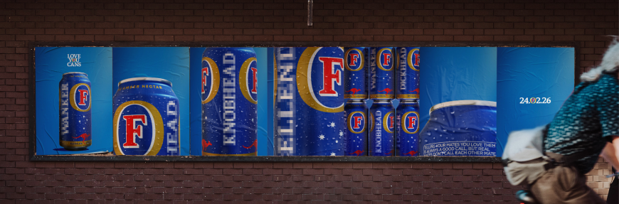 Foster’s joins the brands tackling the ‘masculinity crisis’ sensitively