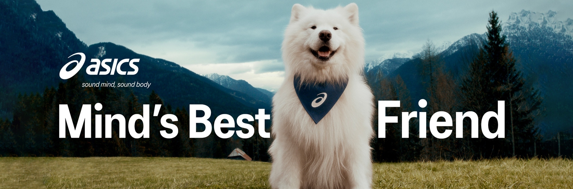 Four legs, one mission: Asics signs a dog to inspire the world to move for body and mind