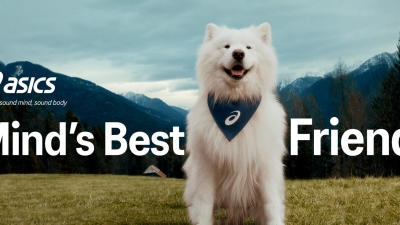 Up Next: Four legs, one mission: Asics signs a dog to inspire the world to move for body and mind