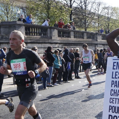 Water for Africa takes part in the Paris Marathon