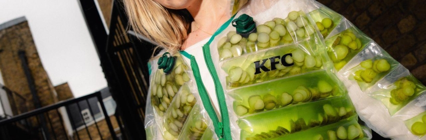 Get your gherk-on: KFC introduces the world's first pickle puffer jacket