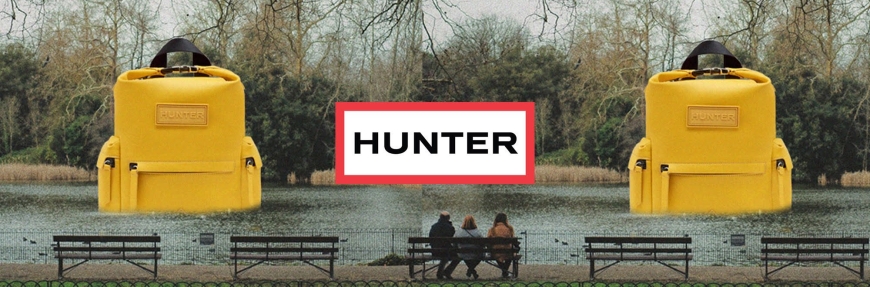 Giant inflatable Hunter backpacks are ‘hidden’ in London
