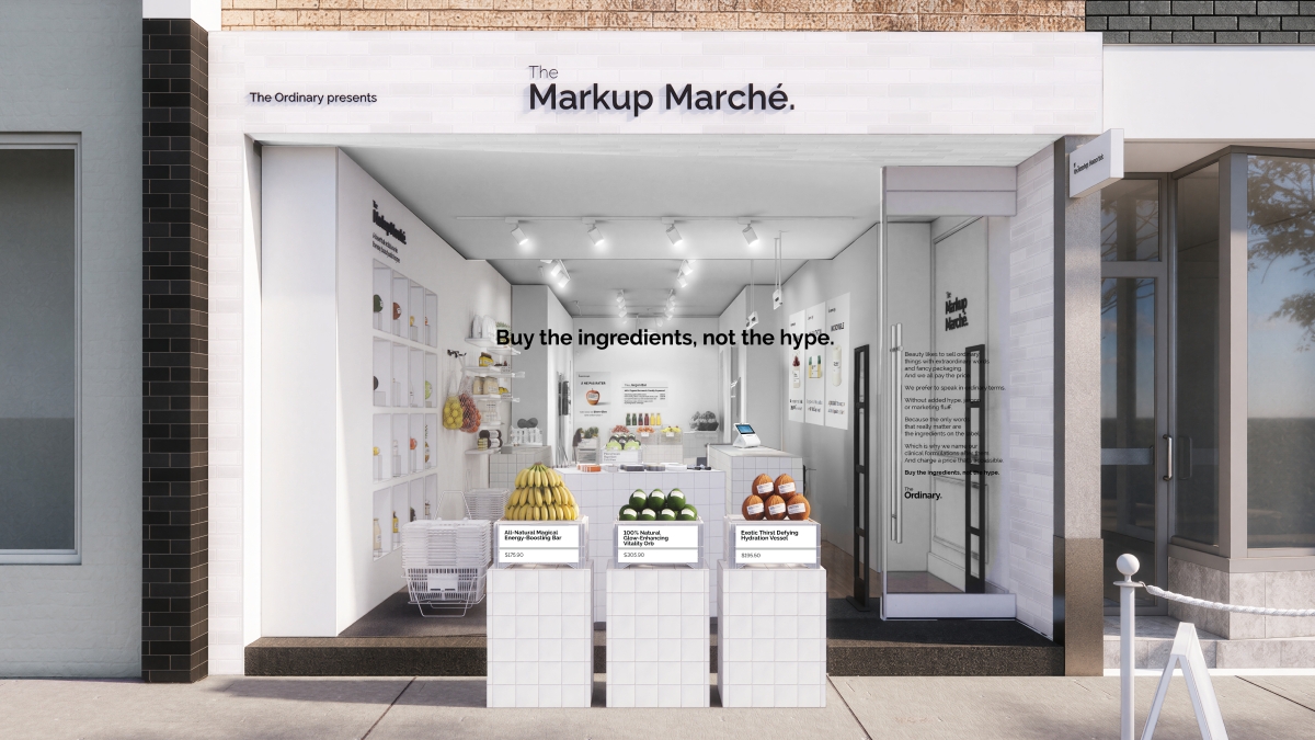 The Ordinary The Markup Marche Storefront Key visual jpg