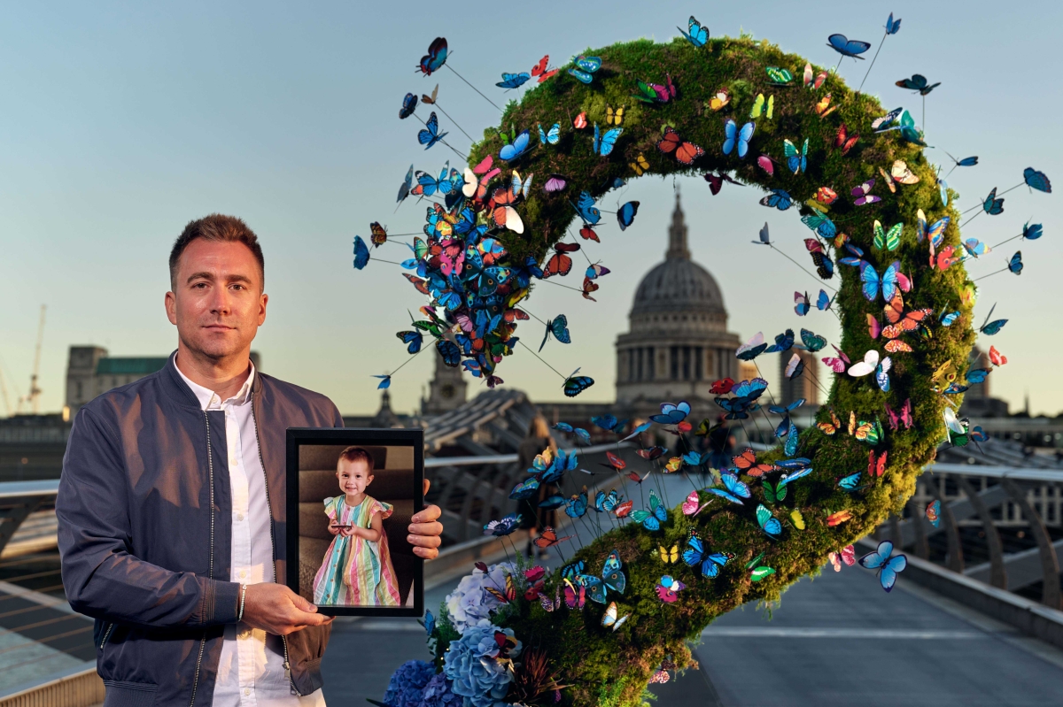 BUCK GOSH Butterflies St Pauls 2