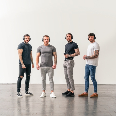 'Four lads in jeans' silence the trolls with Sony's noise-cancelling headphones