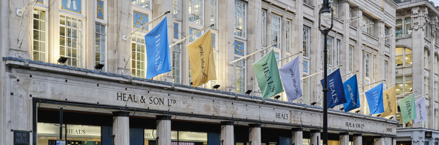 Heal's positions itself as a design authority