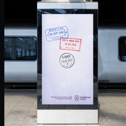 Heathrow Express celebrates 25 years through passport stamp stories
