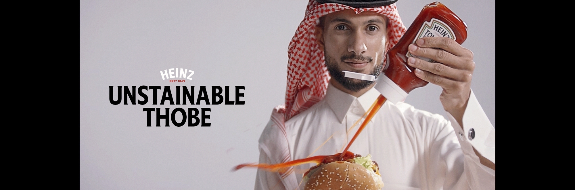 Heinz creates the 'Unstainable Thobe' for men in the Middle East to enjoy ketchup