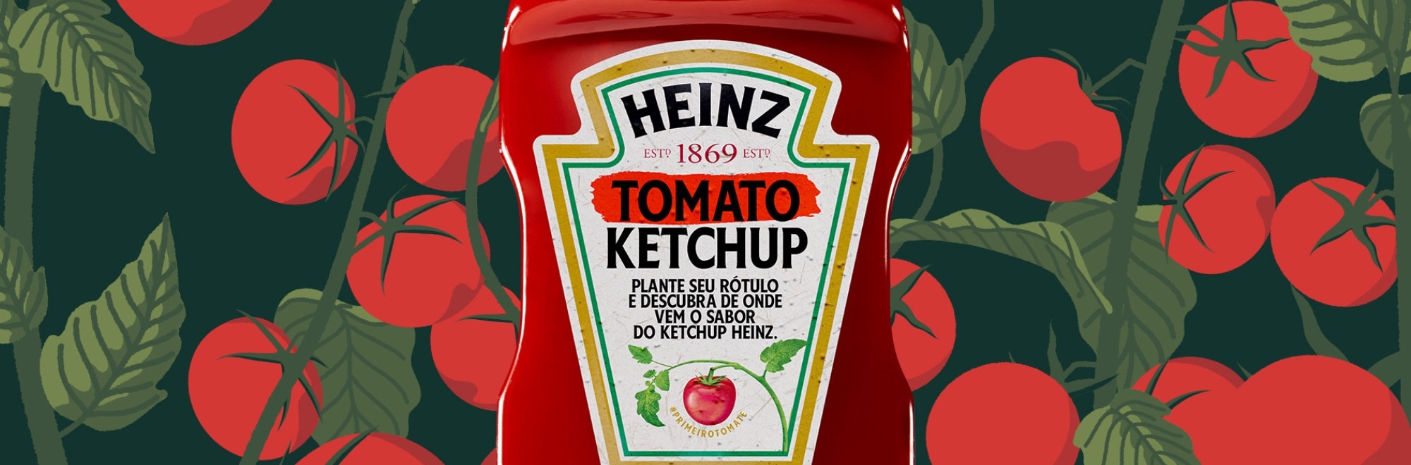 Heinz invites consumers to plant the label of tomato seeds that gives ketchup its unique flavour