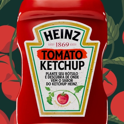 Heinz invites consumers to plant the label of tomato seeds that gives ketchup its unique flavour