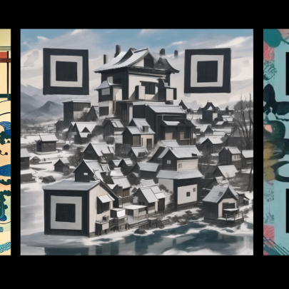 How AI and QR collide to create practical works of art