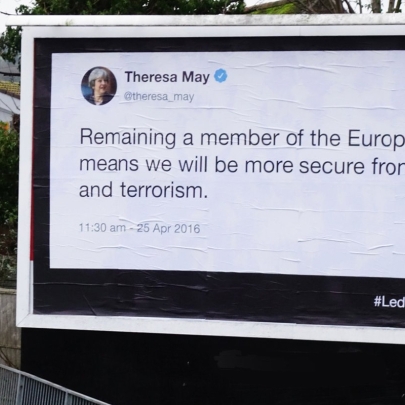 How campaign group Led by Donkeys displayed politicians’ crass tweets about Brexit