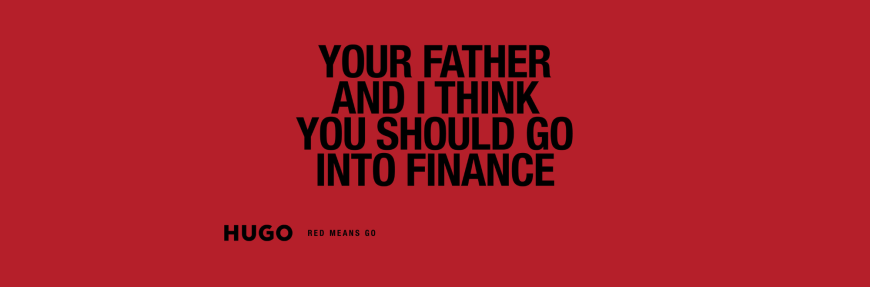 HUGO leans on copy to encourage self-realisation