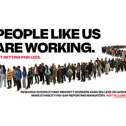 Iconic ‘Labour isn’t working’ advert reimagined to show ethnicity pay gap