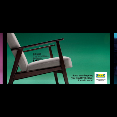 IKEA says a lot with a little, but maybe there’s more to it?