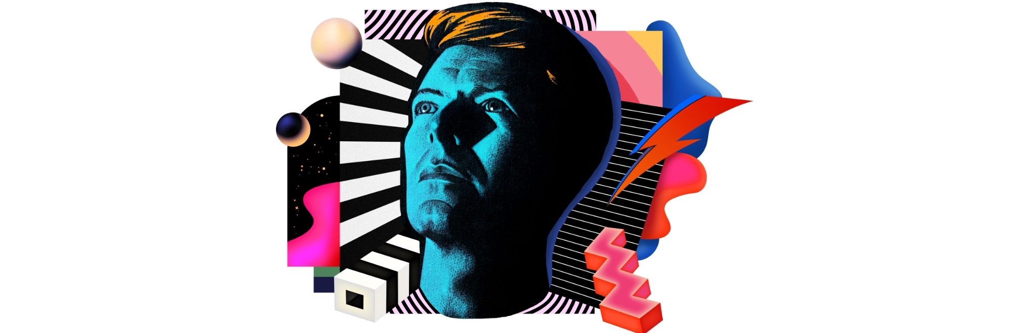 Adobe invites people to create their own personas with digitised tools inspired by David Bowie