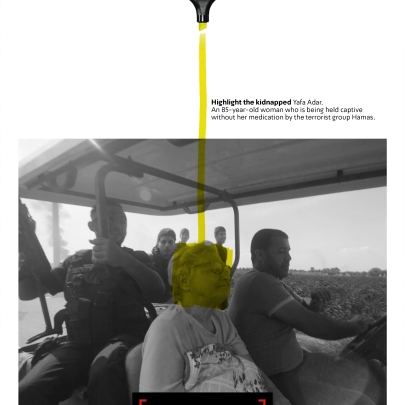 Independent Israeli agency reimagines classic ads to raise awareness of the hostages in Gaza