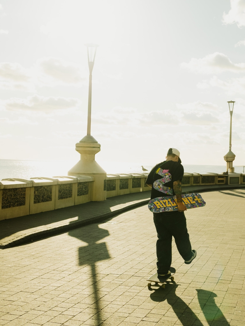 Indie studio Wonderful Things launches campaign to promote Rizla and Laine limited edition collab collection, RIZLAINE+