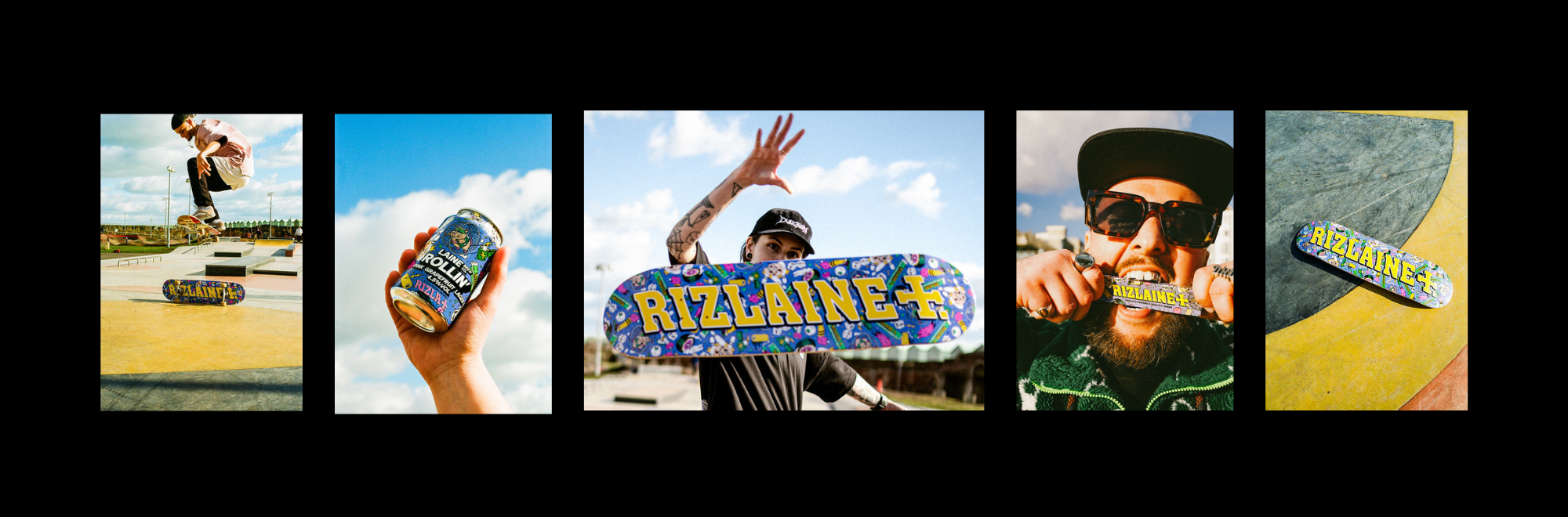 Indie studio Wonderful Things launches campaign to promote Rizla and Laine limited edition collab collection, RIZLAINE+