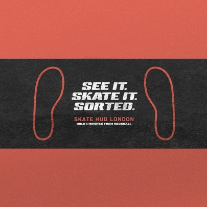 Inspiration in the everyday: creative duo turn 'bored commuters into boardmasters' for Skate Hub