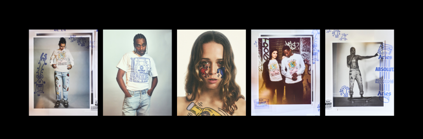 Interview: Absolut talks Haring x Aries