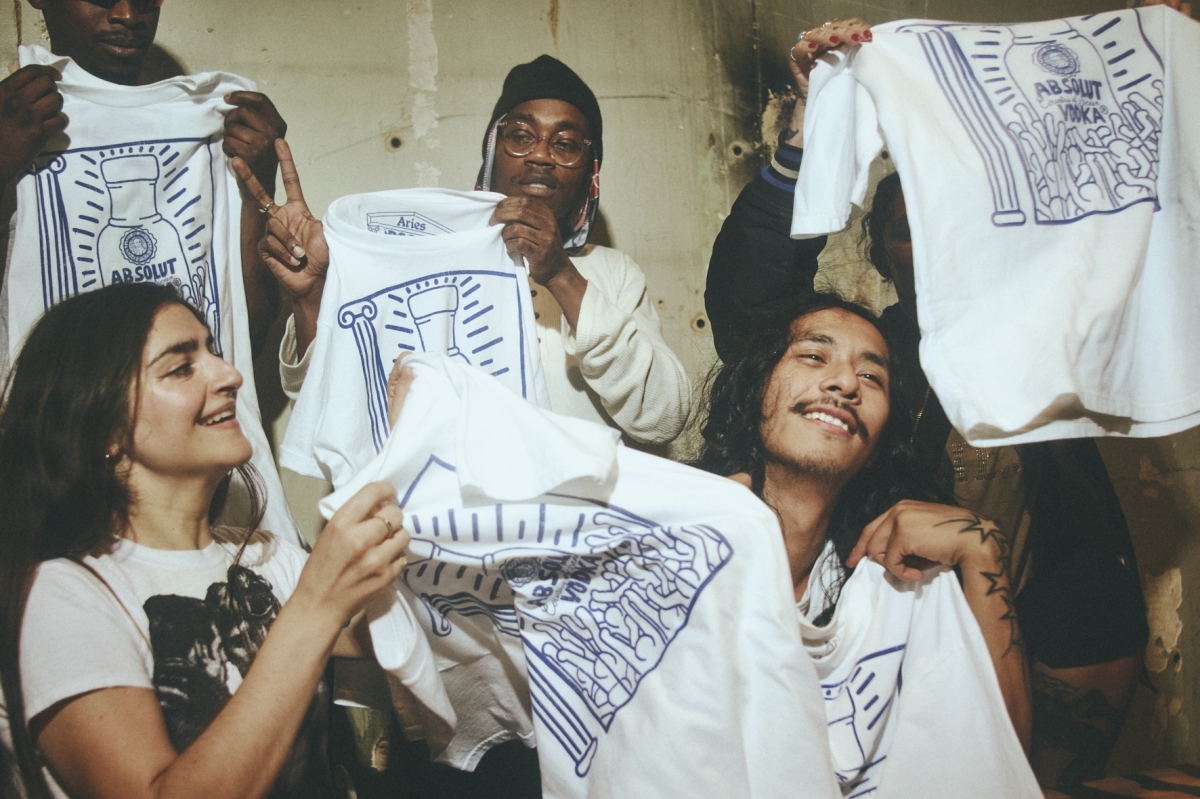 Absolut Haring x Aries Still 9
