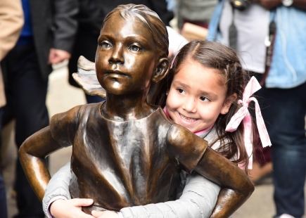 Fearless Girl With Girl