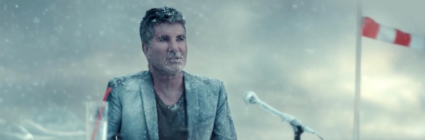 It's a frosty reception for Barclaycard’s fake Antarctic talent show campaign