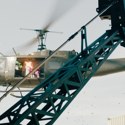 ITV’s Drama vs Reality returns with an epic helicopter shoot-out between actor Richie Campbell and reality queen Ferne McCann