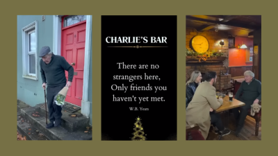 Up Next: John Lewis impact at Poundland prices: how an Irish pub warmed our hearts with a homemade ad