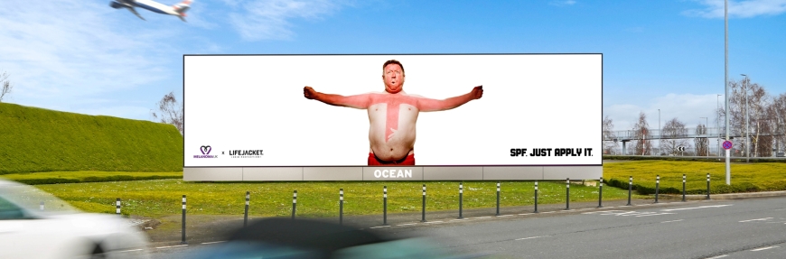 Just Apply It: The reinvention of Nike's billboard of Rooney highlights rising cases of skin cancer in men