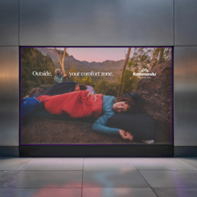 Kathmandu calls sofa dwellers into the wild in ASMR-like ad