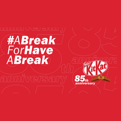 KitKat takes a break to celebrate the brand’s 85th birthday
