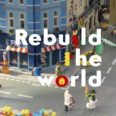 Lego says ‘Rebuild the World’ without destroying it