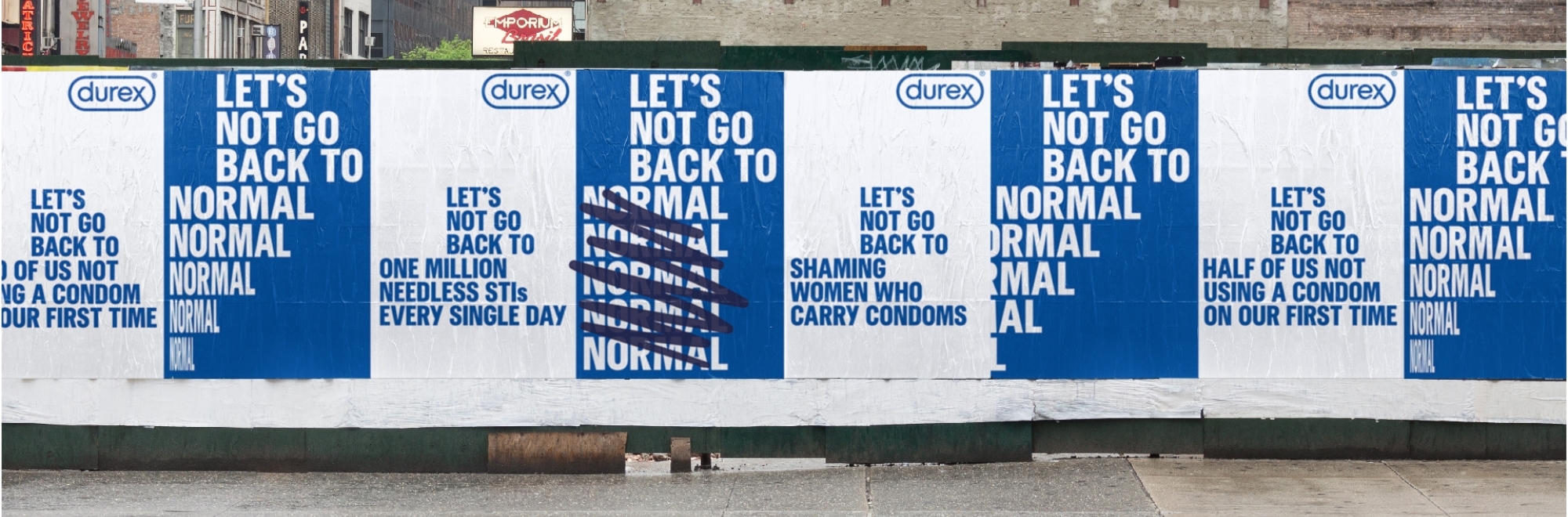 "Let’s not go back to normal", says Durex in campaign by Havas London