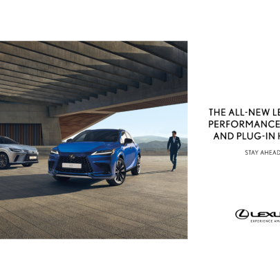 Lexus and The&Partnership encourage you to STAY AHEAD with new RX campaign