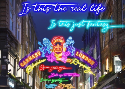 Queen Bohemian Rhapsody Carnaby Street Lead 2