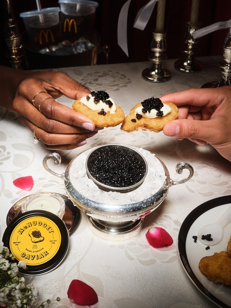 McDonald's merges high and low brow for Valentine's Day
