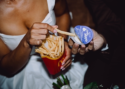 Mc Donald s Personalised Garlic Mayo with Fries Wedding Flavour Henry Redcliffe