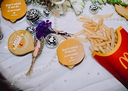 Mc Donald s Personalised Hot Honey Wedding Flavour Henry Redcliffe