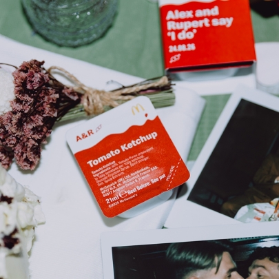 'Wedding Flavours': limited edition personalised McDonald’s sauces for the nation’s brides and grooms
