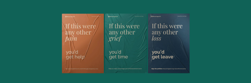 Miscarriage ad draws attention to an overlooked struggle